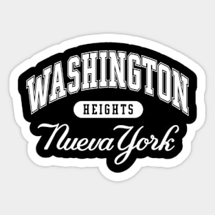 Washington Heights Nueva York New York Sticker